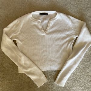 Brandy Melville Cropped Long Sleeve